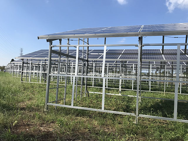 Solarmontagesystem für den Bauernhof