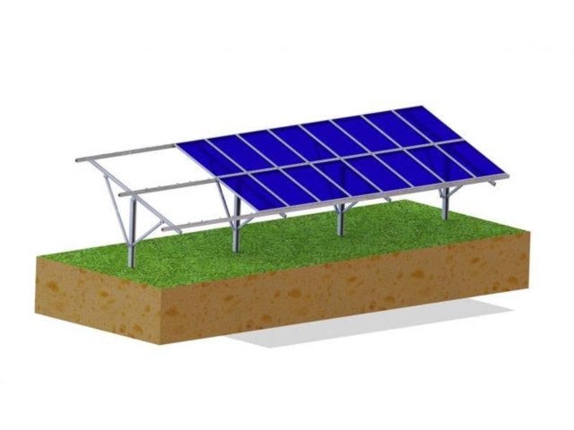 Bodenmontagerahmen für Solarmodule