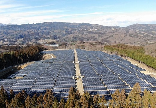 Bodenmontiertes Solarregal in Japan 4.4MW

