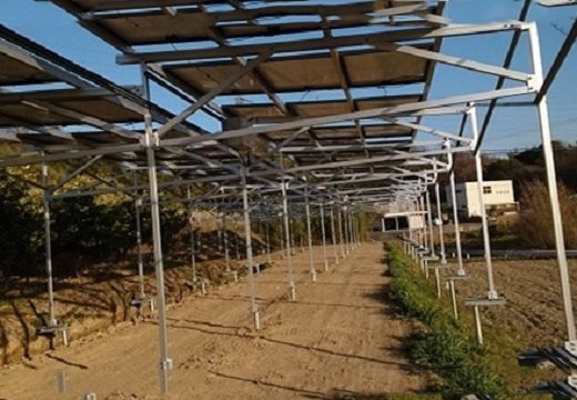 Bauernhofschuppen Photovoltaik-Aluminiumhalterung in Japan 362.88 kw
